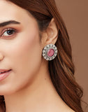 Metal Stud Earrings