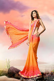 Indradhanushi|MultiColor Saree with Blouse