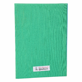 Indha Handmade Diary Horse Embroidery | Dupion Silk Cover | Eco-Friendly Recycled Paper (Blue & Pink)