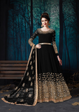Kaali Sheen|Black Suit with Dupatta